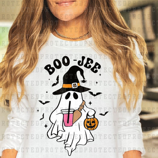 BOO-JEE *WITCH GHOST WITH COFFEE & CROSSBODY* - DTF TRANSFER