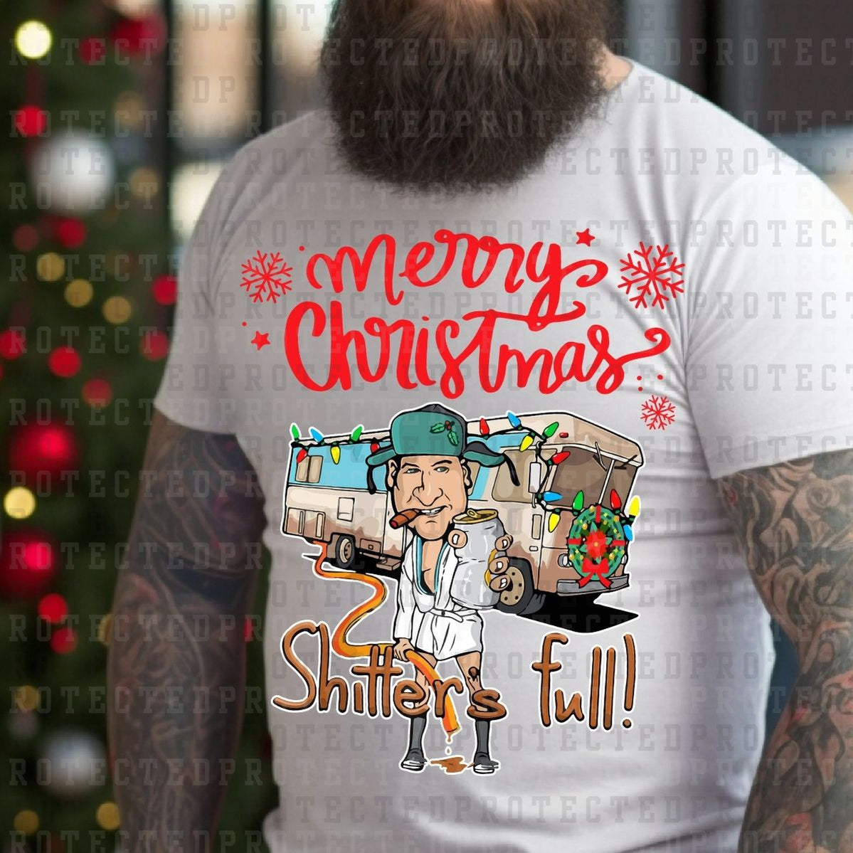 MERRY CHRISTMAS SH!TTERS FULL- CHRISTMAS VACATION -  DTF TRANSFER