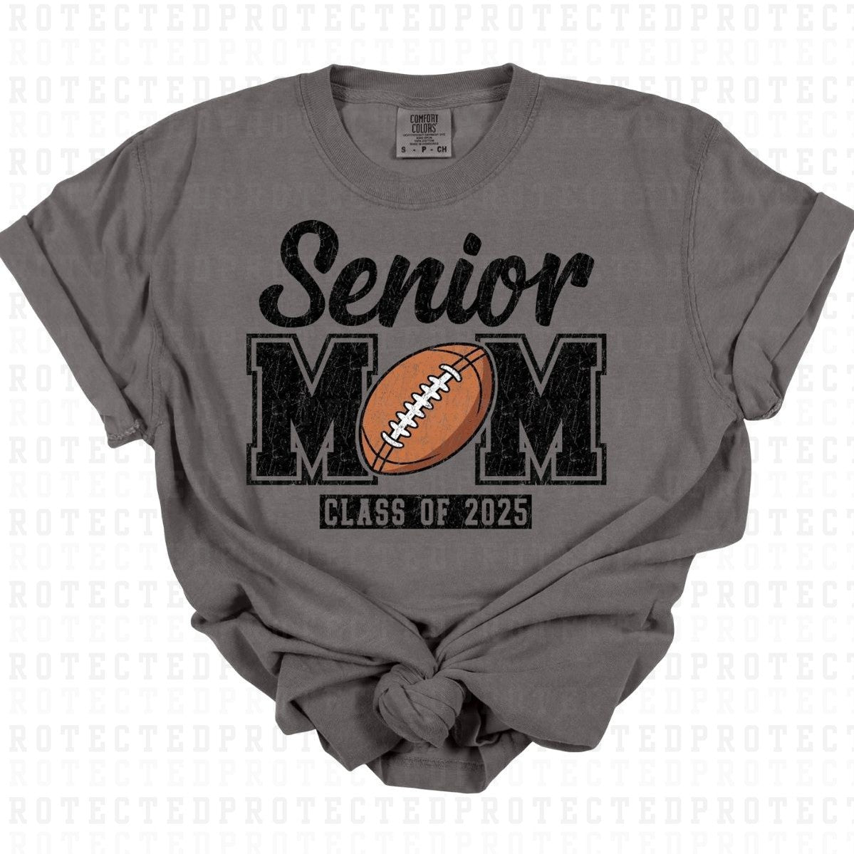 SENIOR MOM 2025 *W/GRUNGE* - DTF TRANSFER