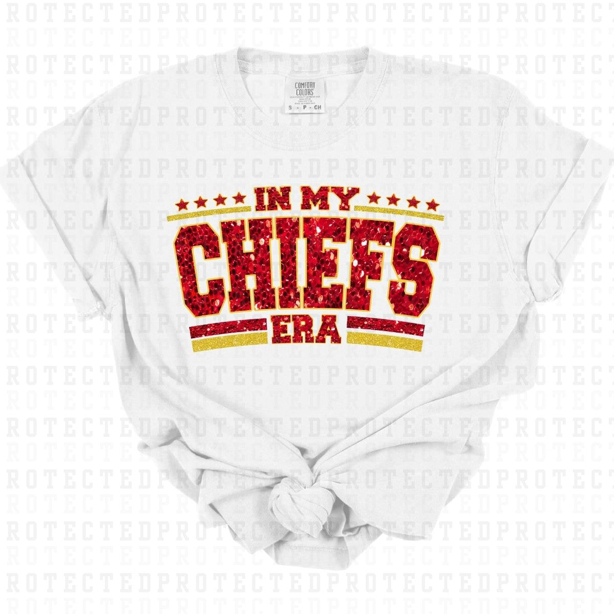 CHIEFS ERA *FAUX SEQUIN* - DTF TRANSFER