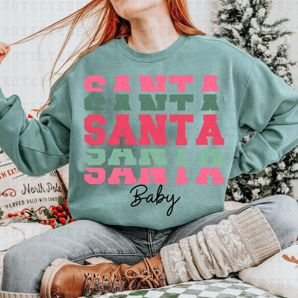 SANTA BABY *1*- DTF TRANSFER