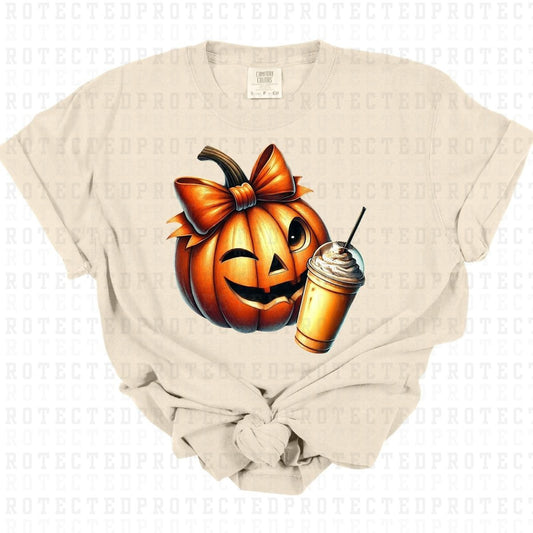 COQUETTE JACKOLANTERN COFFEE - DTF TRANSFER