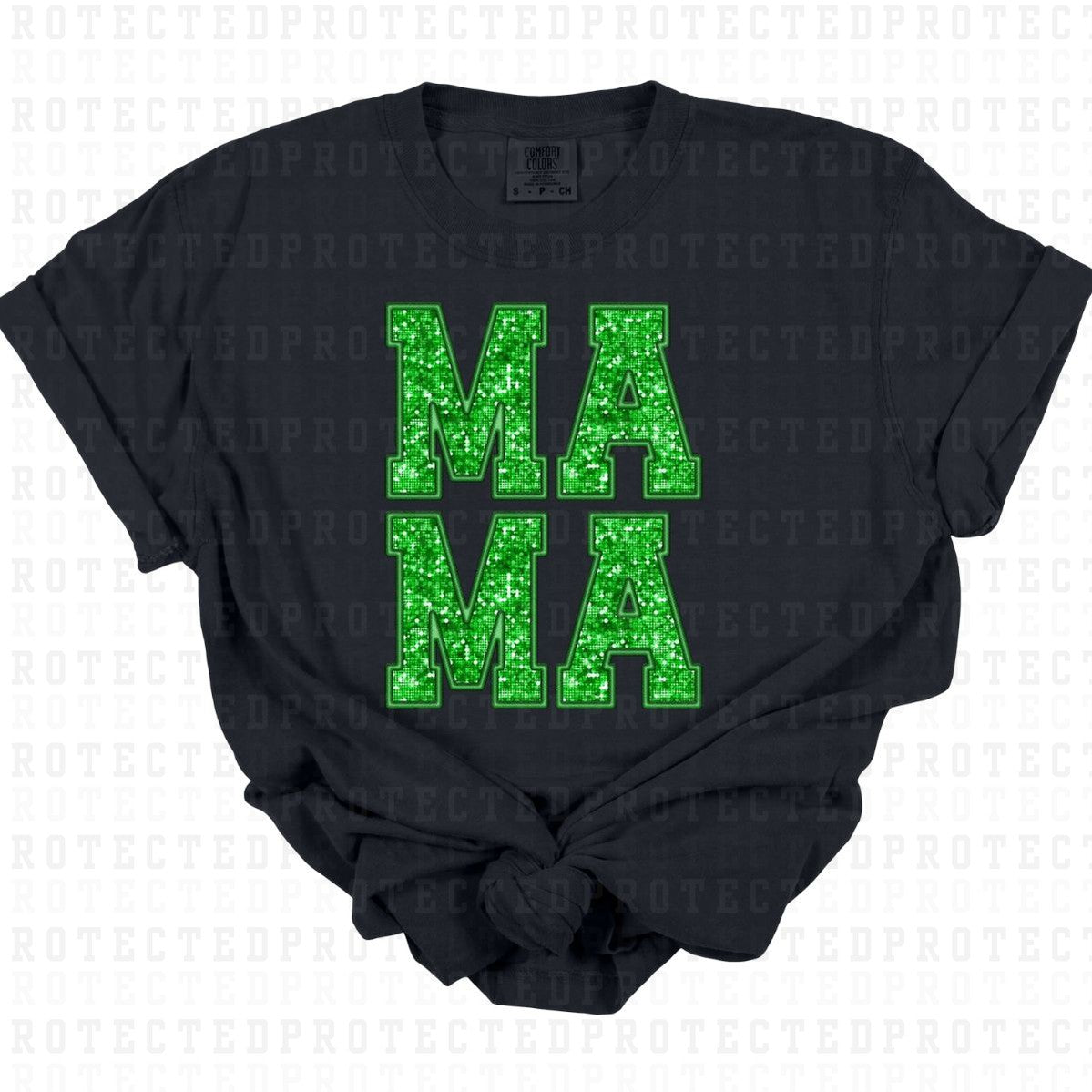 MAMA *FAUX SEQUIN * - DTF TRANSFER