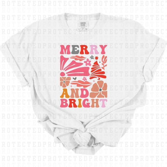 MERRY & BRIGHT - DTF TRANSFER