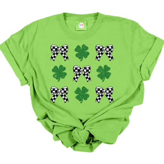 COQUETTE ST PATRICKS DAY *FAUX SEQUIN* - DTF TRANSFER