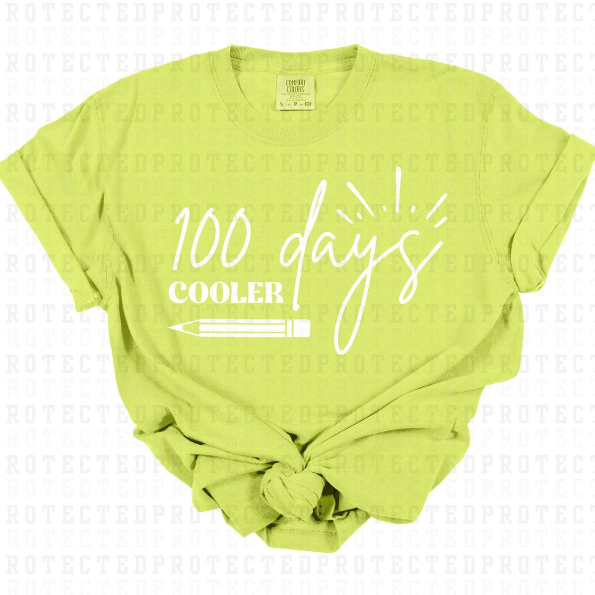 100 DAYS COOLER *SINGLE COLOR* - DTF TRANSFER