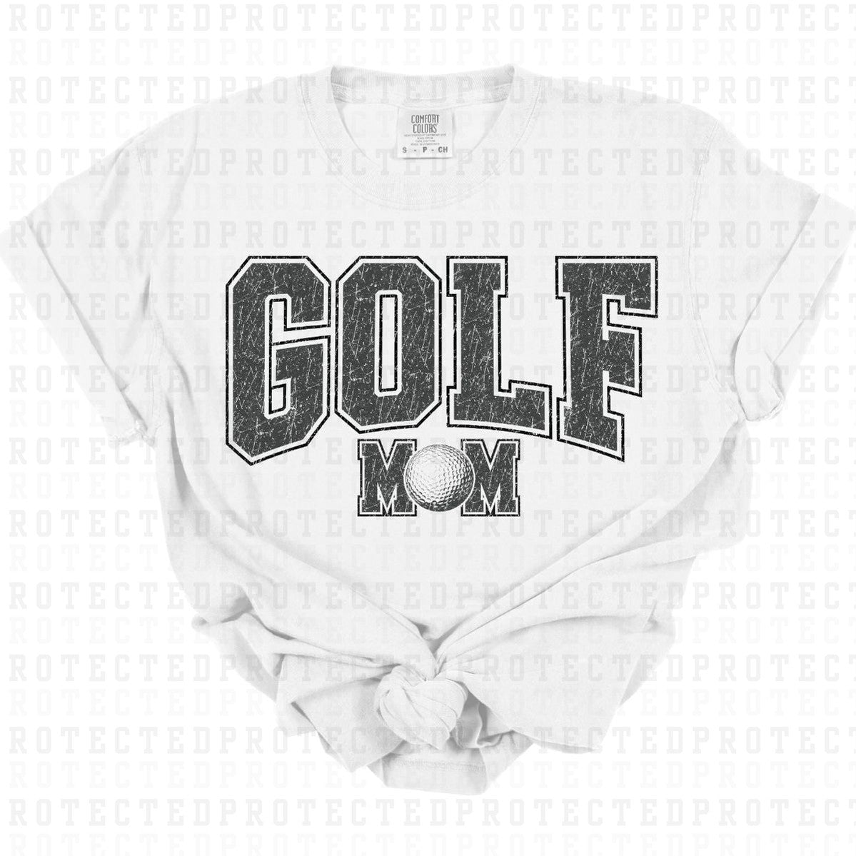 GOLF MOM *GRUNGE* - DTF TRANSFER