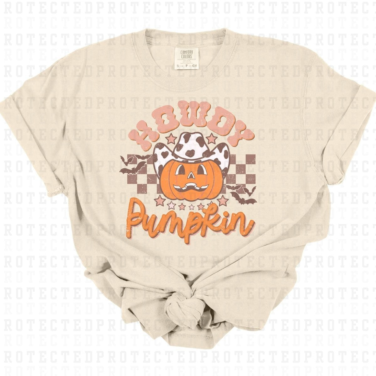 HOWDY PUMPKIN *GRUNGE* - DTF TRANSFER