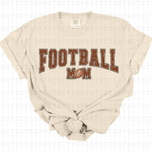 FOOTBALL MOM *GRUNGE* - DTF TRANSFER