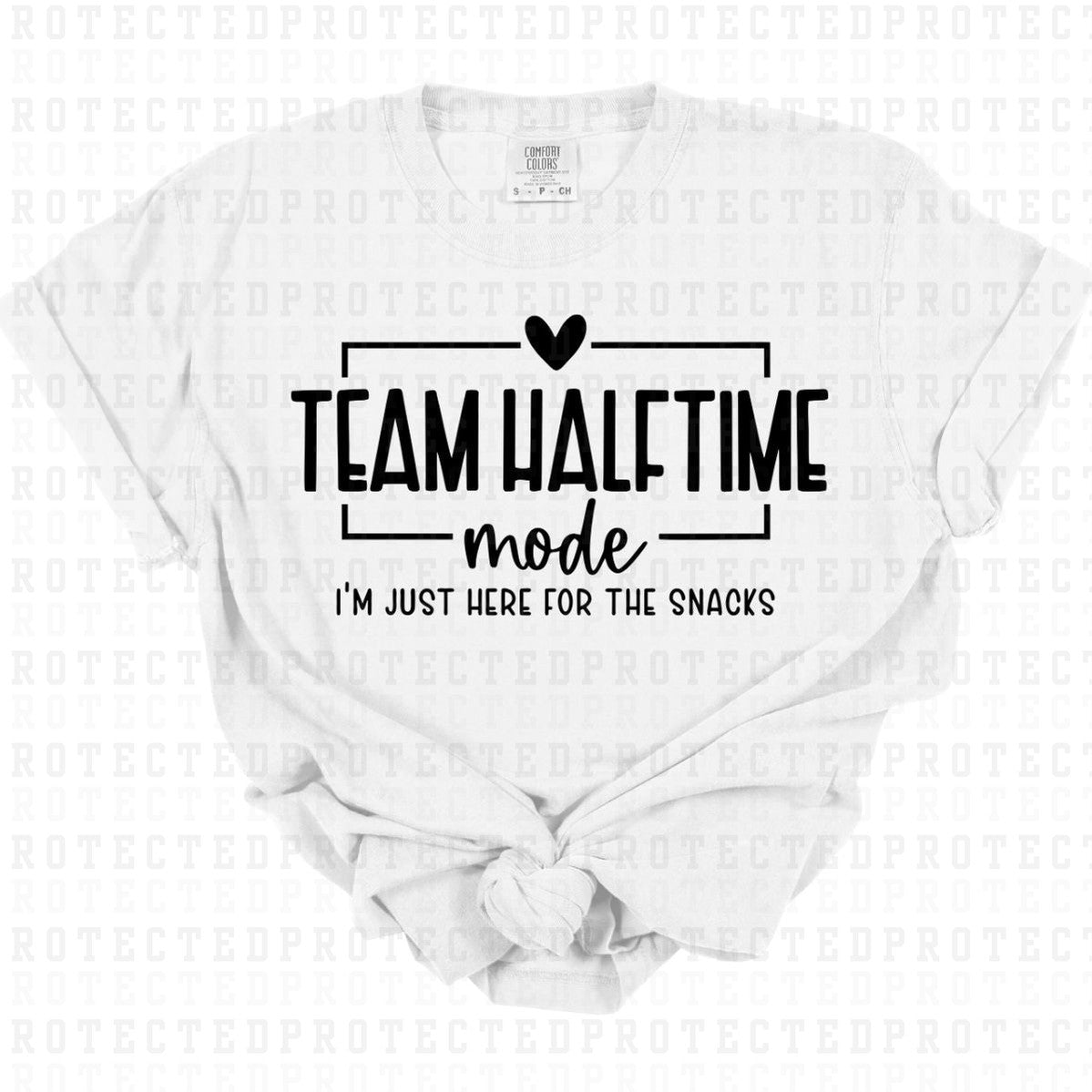 TEAM HALFTIME *SINGLE COLOR* - DTF TRANSFER