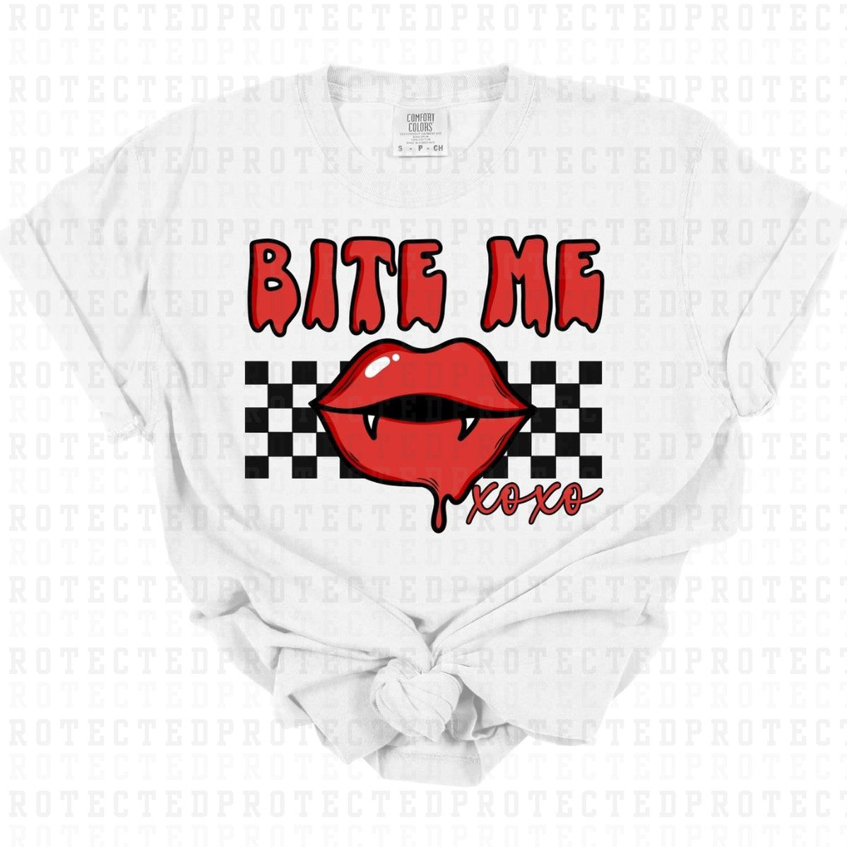 BITE ME XOXO - DTF TRANSFER