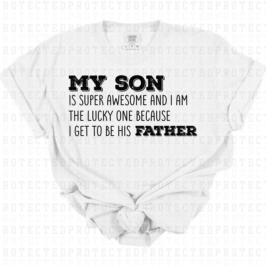 MY SON *SINGLE COLOR* - DTF TRANSFER