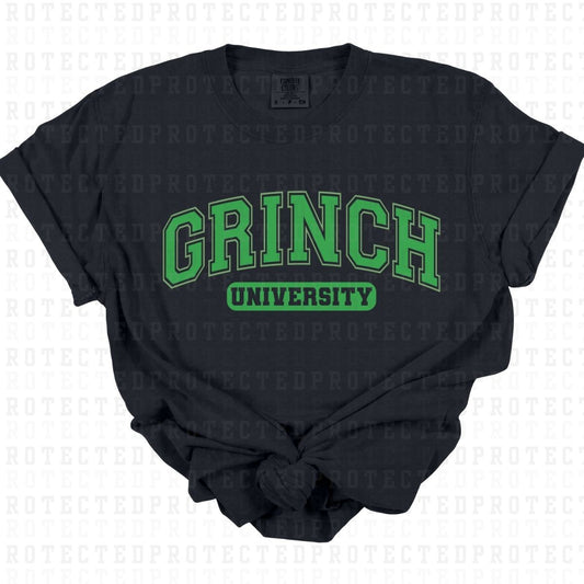 GR!NCH UNIVERSITY *SINGLE COLOR* - DTF TRANSFER