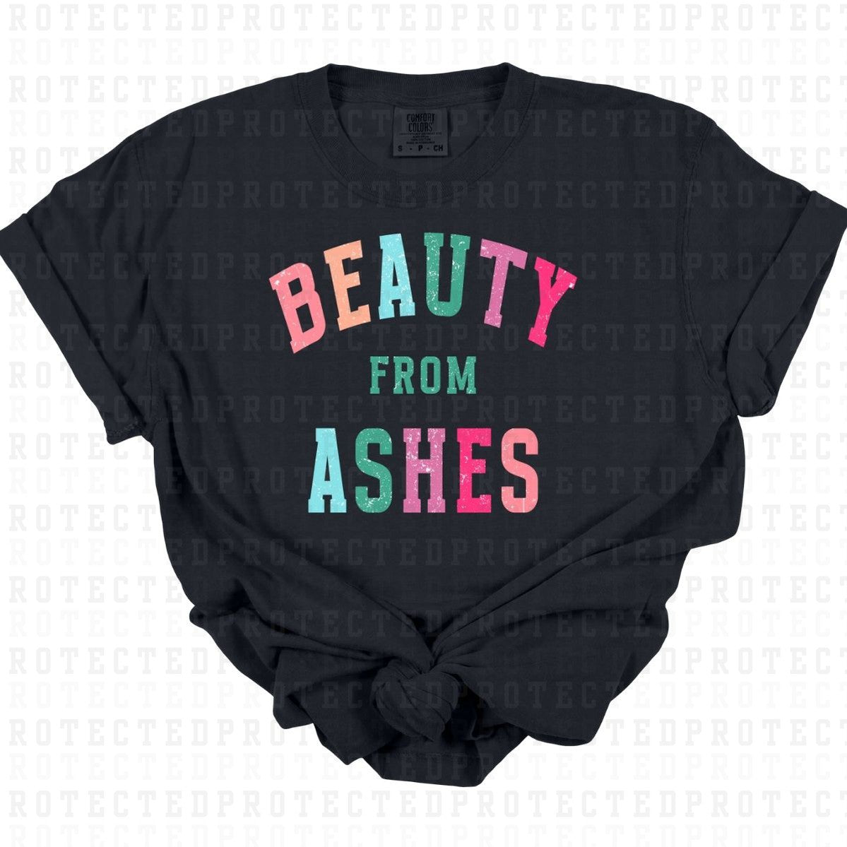 BEAUTY FROM ASHES *GRUNGE* - DTF TRANSFER