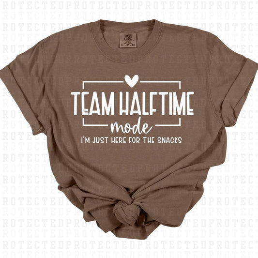 TEAM HALFTIME *SINGLE COLOR* - DTF TRANSFER