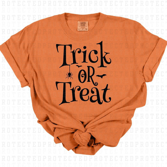 TRICK OR TREAT *SINGLE COLOR* - DTF TRANSFER