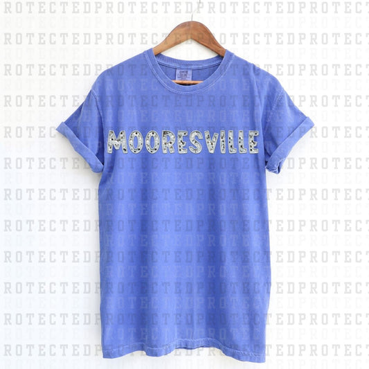 MOORESVILLE *FAUX SEQUIN* - DTF TRANSFER