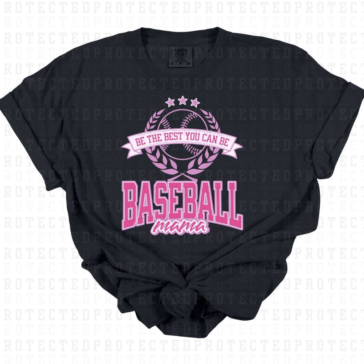 BE THE BEST YOU CAN BE BASEBALL MAMA - DTF TRANSFER