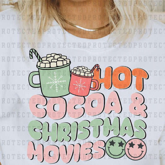 HOT COCOA & CHRISTMAS MOVIES - DTF TRANSFER