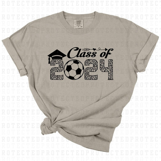 CLASS OF 2024 *SOCCER- SINGLE COLOR* - DTF TRANSFER