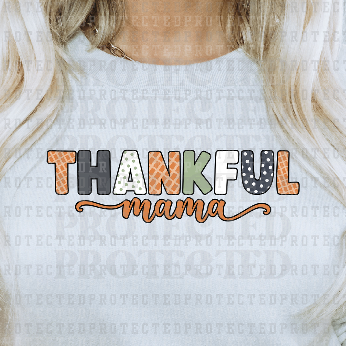 THANKFUL MAMA - DTF TRANSFER