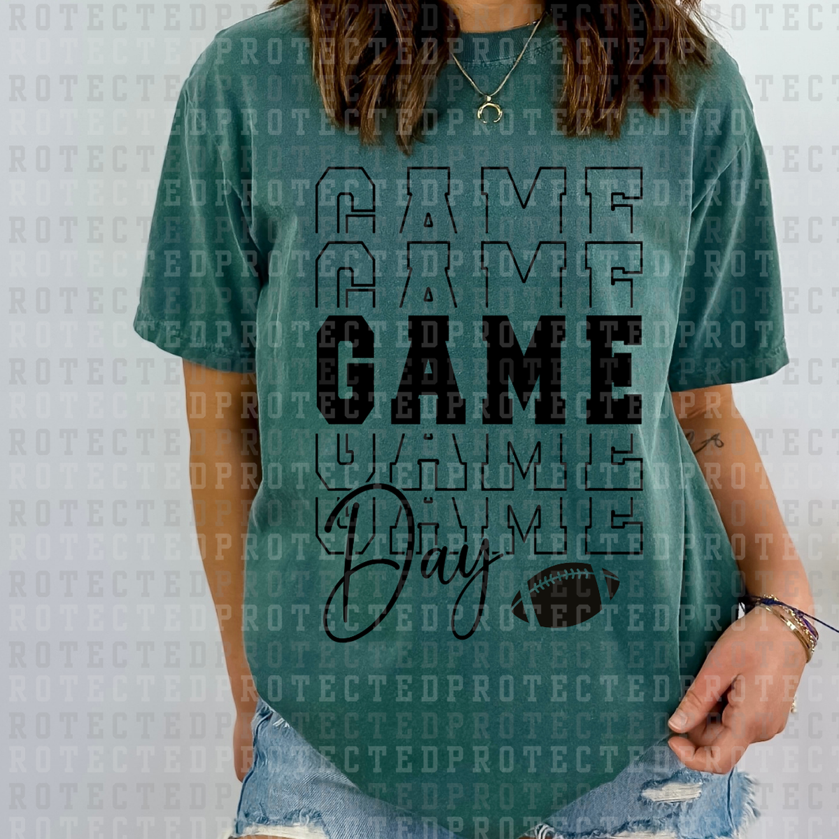 GAME DAY *SINGLE COLOR* - DTF TRANSFER