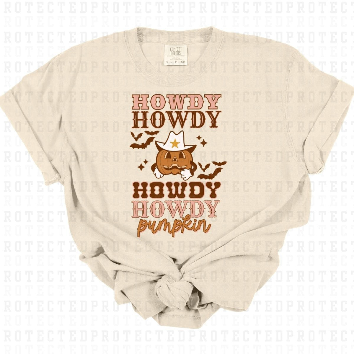 HOWDY PUMPKIN - DTF TRANSFER