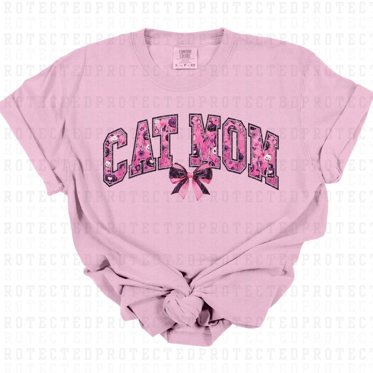 COQUETTE CAT MOM *GRUNGE* - DTF TRANSFER