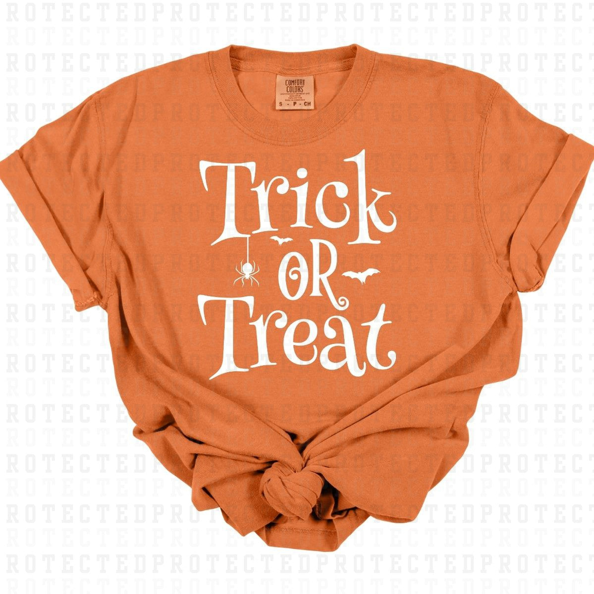 TRICK OR TREAT *SINGLE COLOR* - DTF TRANSFER