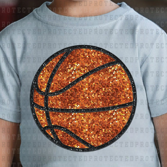 BASKETBALL *FAUX SEQUIN* - DTF TRANSFER