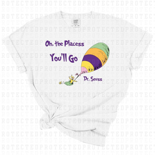 OH THE PLACES YOU'LL GO DR SEUSS - DTF TRANSFER