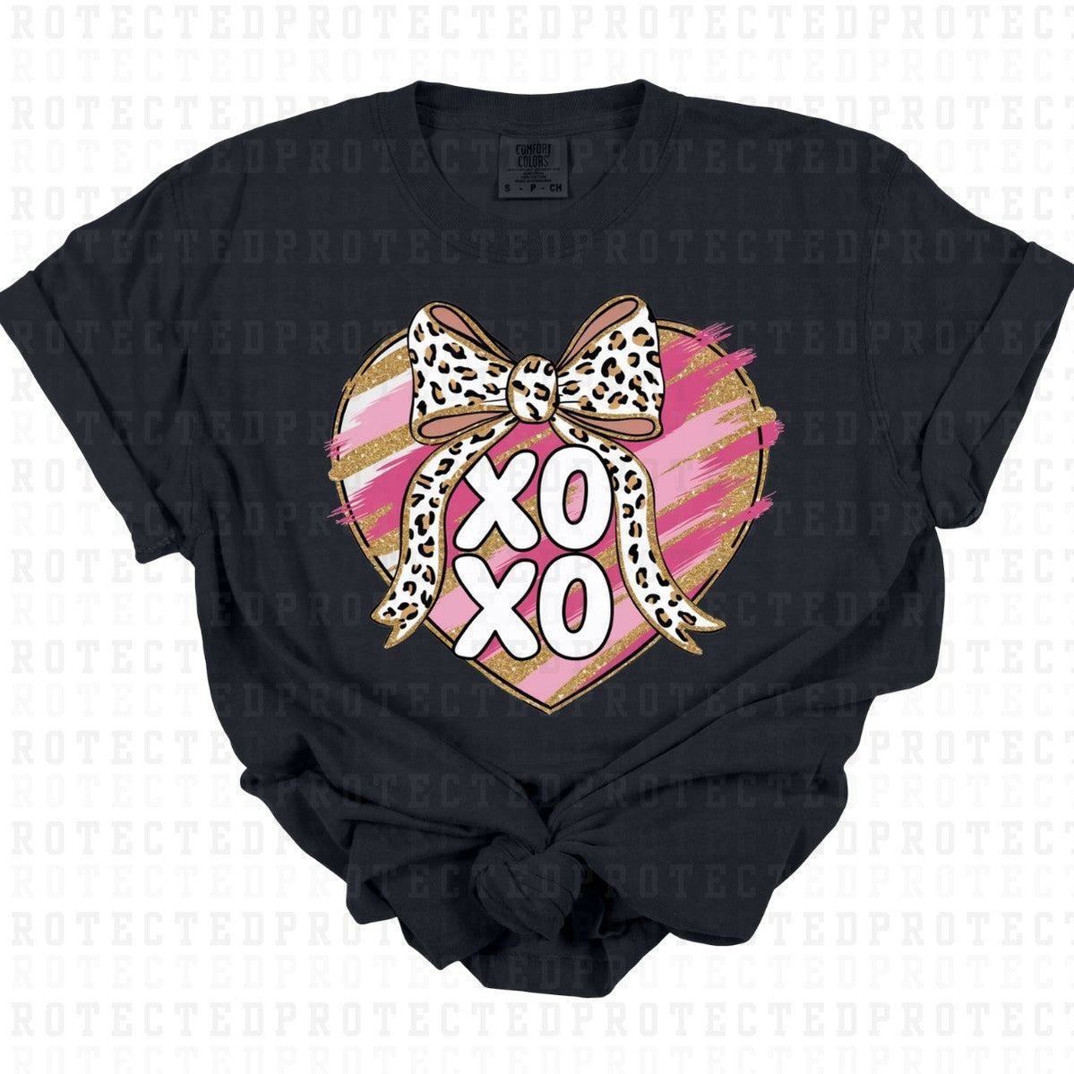 COQUETTE XOXO *FAUX SEQUIN* - DTF TRANSFER