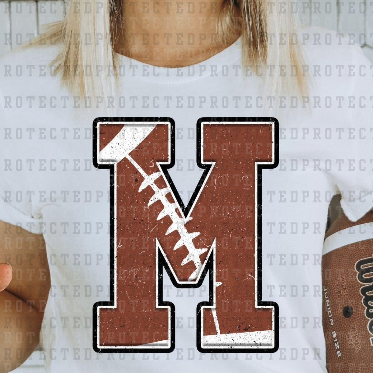 FOOTBALL LETTERS *M* - DTF TRANSFER – KAI RAE TRANSFERS