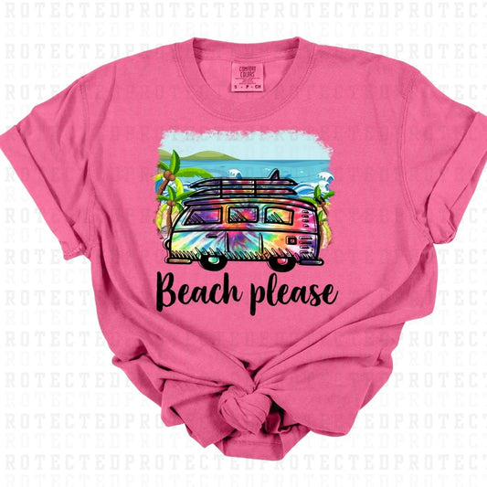 BEACH PLEASE - DTF TRANSFER