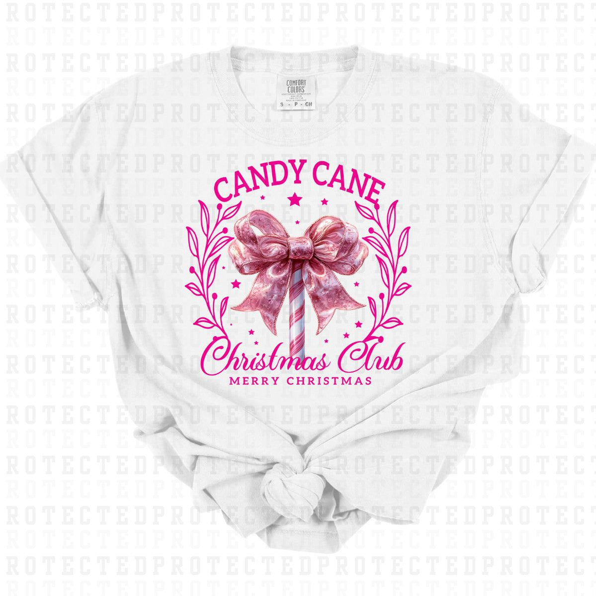 COQUETTE CANDY CANE CHRISTMAS CLUB - DTF TRANSFER