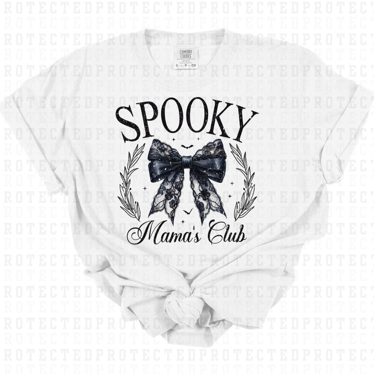 COQUETTE SPOOKY MAMAS CLUB *GRUNGE* - DTF TRANSFER