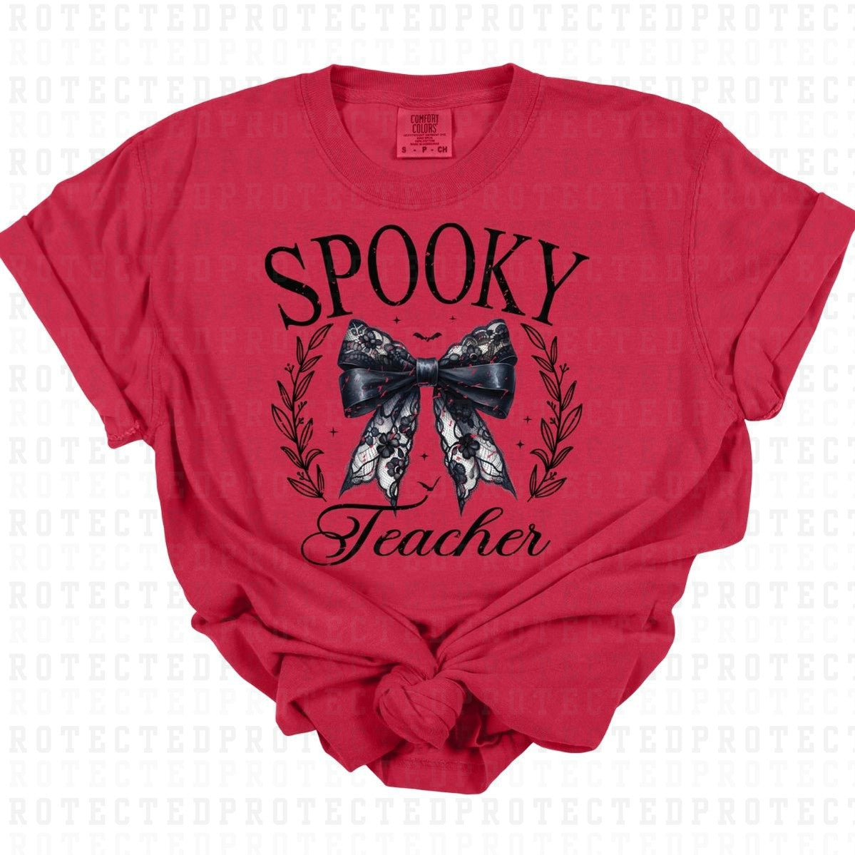 COQUETTE SPOOKY TEACHER *GRUNGE* - DTF TRANSFER