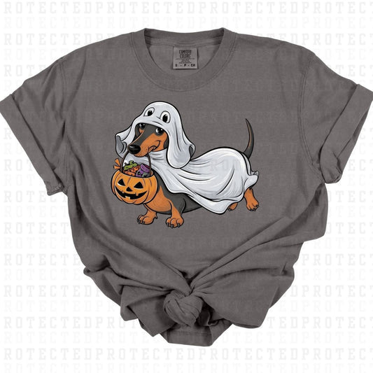 HALLOWEEN WEINER DOG - DTF TRANSFER