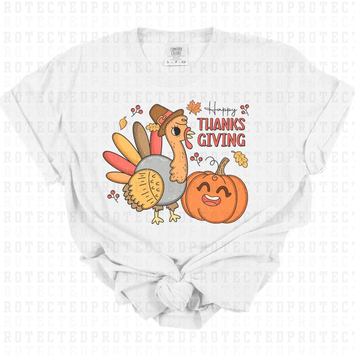 HAPPY THANKSGIVING - DTF TRANSFER