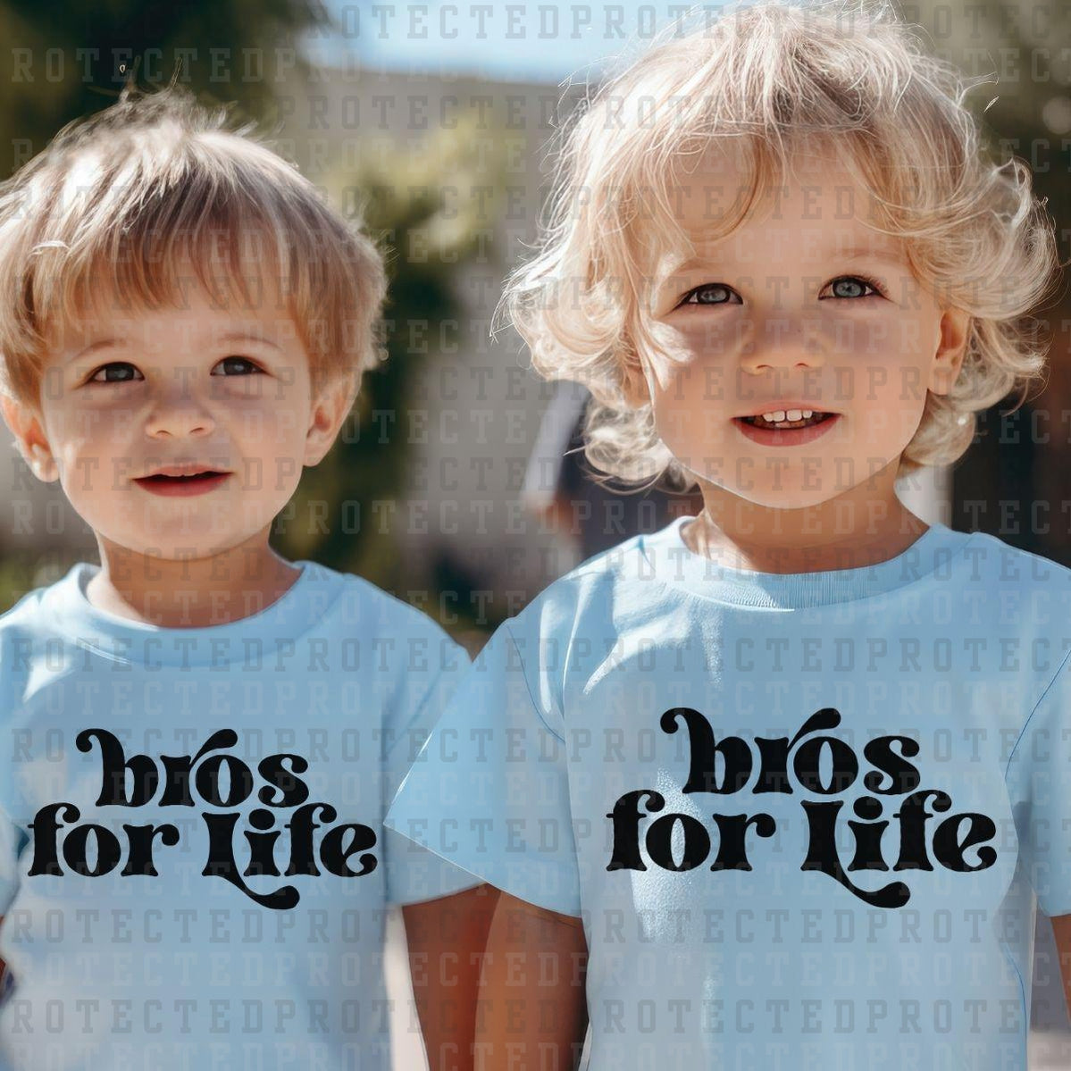 BROS FOR LIFE *SINGLE COLOR* - DTF TRANSFER