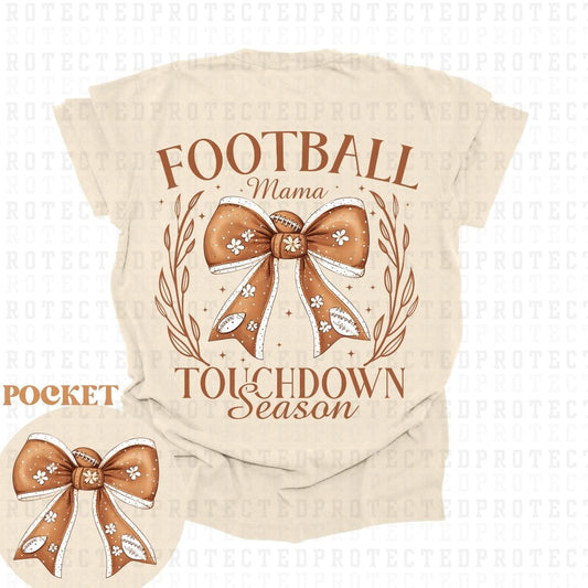 COQUETTE FOOTBALL MAMA (POCKET/BACK) - DTF TRANSFER