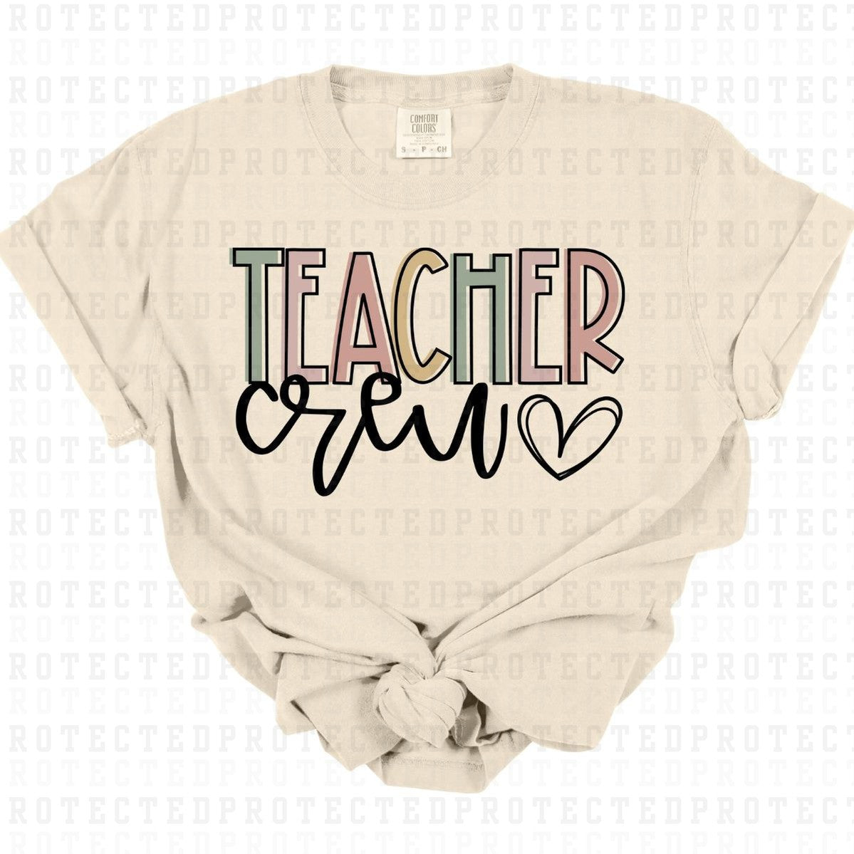 TEACHER CREW - DTF TRANSFER