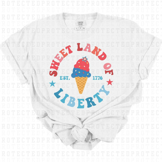 SWEET LAND OF LIBERTY - DTF TRANSFER