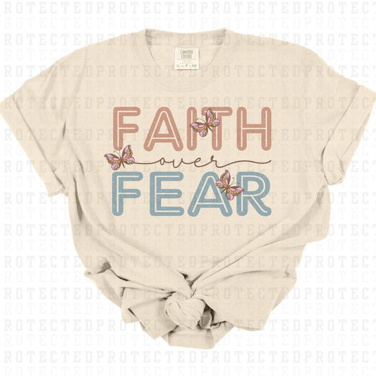 FAITH OVER FEAR - DTF TRANSFER