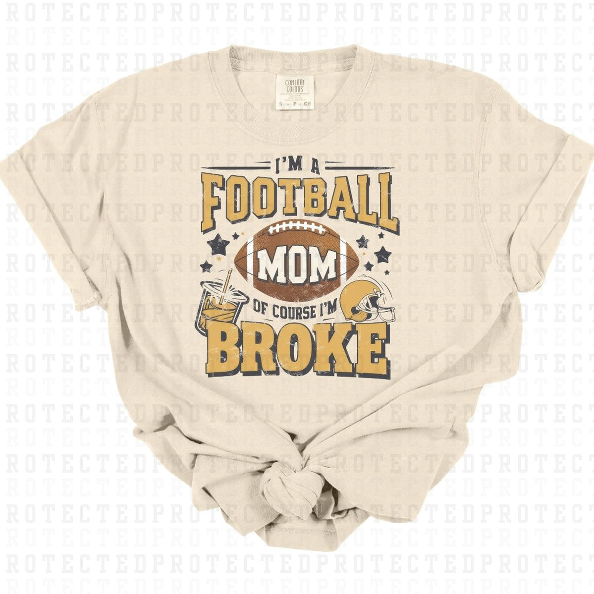 IM A FOOTBALL MOM - DTF TRANSFER