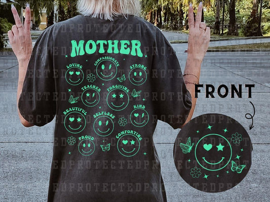 MOTHER (SINGLE COLOR/POCKET/BACK) - DTF TRANSFER