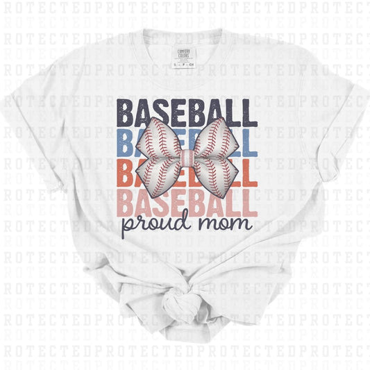 COQUETTE BASEBALL PROUD MOM - DTF TRANSFER