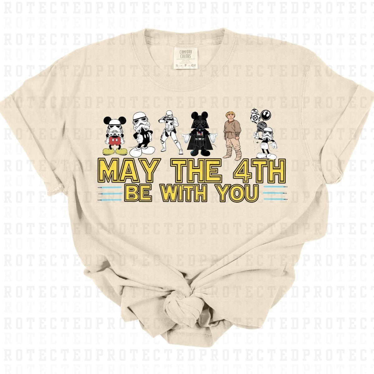 MAY THE 4TH BE WITH YOU *WARS - DTF TRANSFER