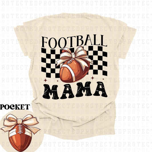 COQUETTE FOOTBALL MAMA (POCKET/BACK) - DTF TRANSFER