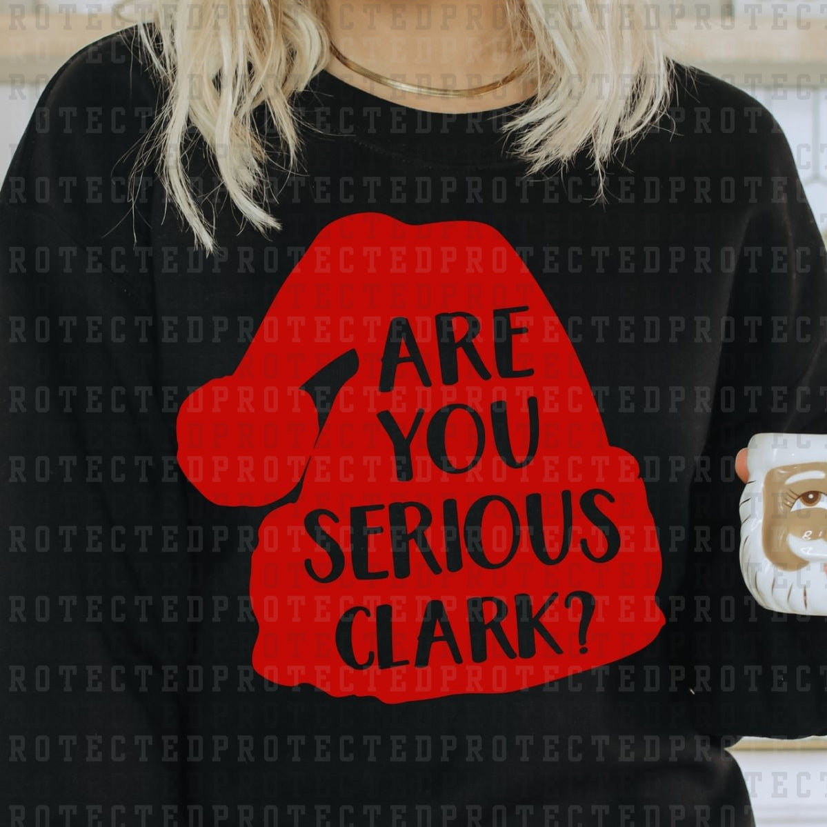 YOU SERIOUS CLARK *SINGLE COLOR* - DTF TRANSFER